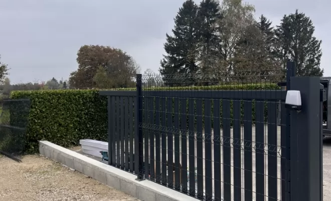 Portail et clôture , Bourg-en-Bresse, RB MENUISERIES